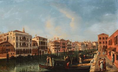Michele Marieschi (venezia 1696-1743), Cerchia Diveduta del Canal Grande