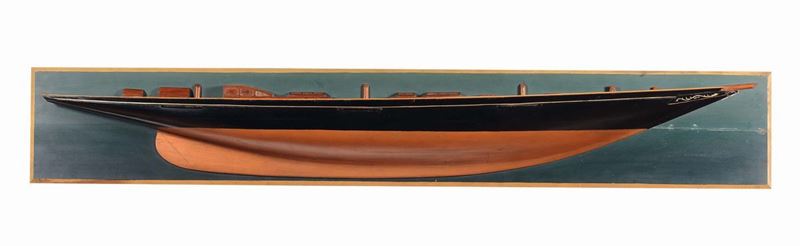 Mezzo scafo di nave a palo, inizio XX secolo  - Auction Maritime Art and Scientific Instruments - Cambi Casa d'Aste
