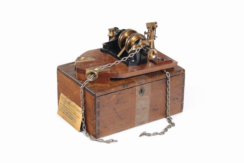 Modello del verricello del S/S Mauritania, anni '30  - Asta Arte Marinara e Strumenti Scientifici - Cambi Casa d'Aste