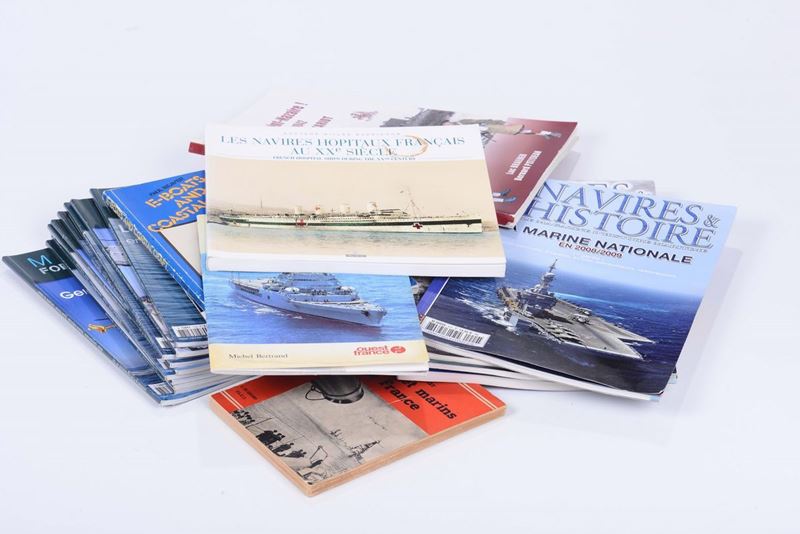 Lotto di 21 libri e riviste di marmo stranieri  - Auction Maritime Art and Scientific Instruments - Cambi Casa d'Aste