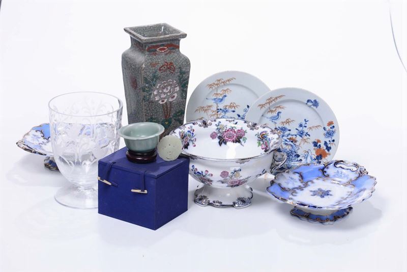 Lotto di vasi e ceramiche orientali  - Auction Asta a Tempo Antiquariato - II - Cambi Casa d'Aste