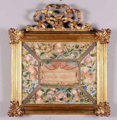 Antico Tessuto Ricamato, XVIII Secolo