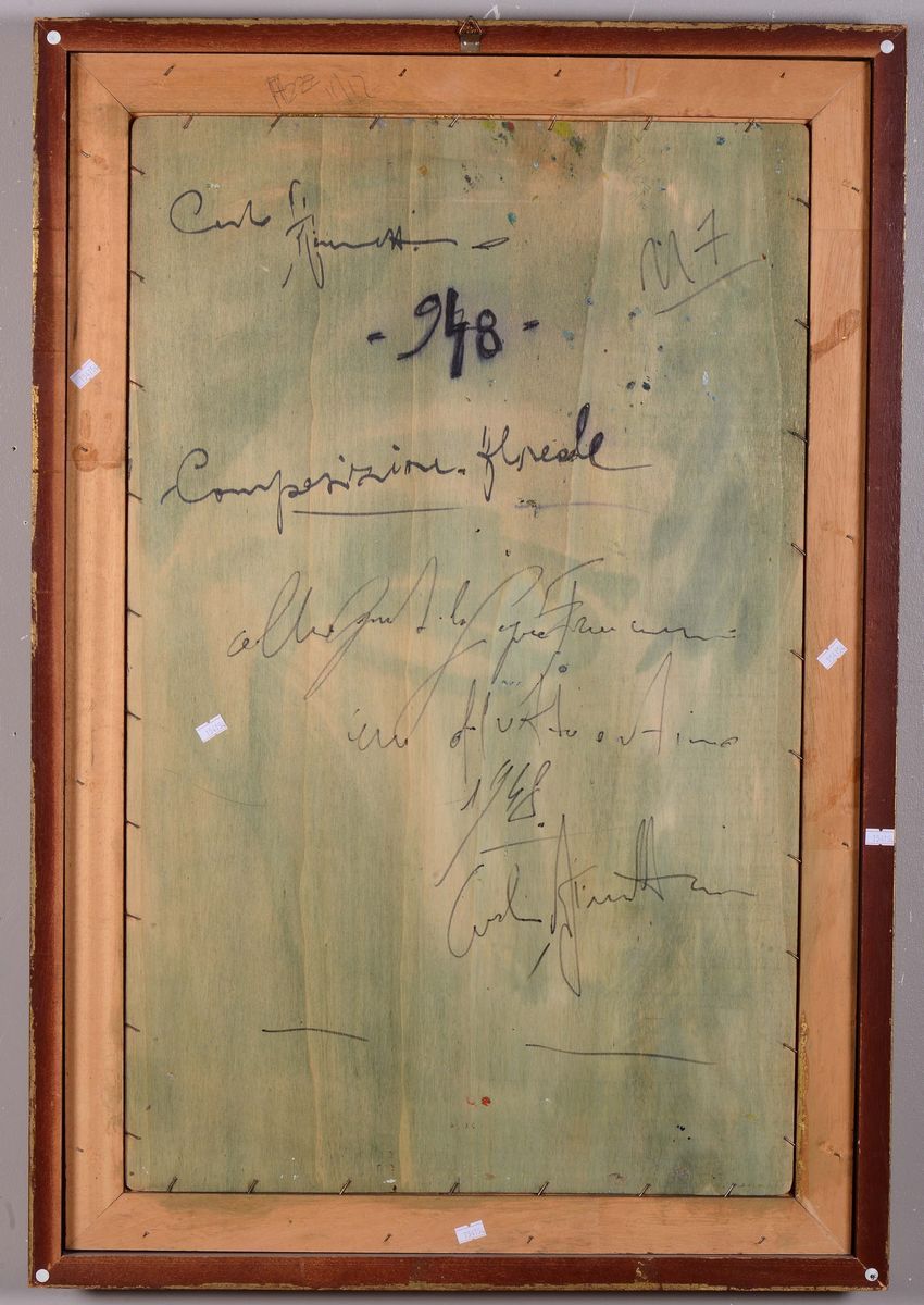 Carlo Aimetti (1901-1980)composizione Floreale