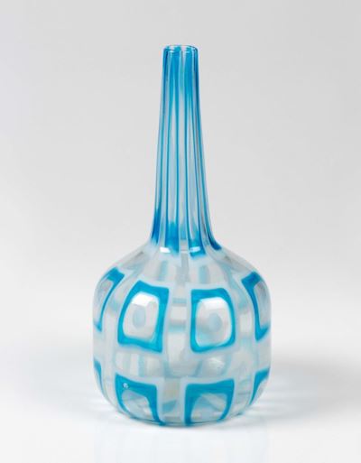 Ercole Barovier Barovier & Toso, Murano, 1960 Ca Bottiglia Serie Dorico Acquamare