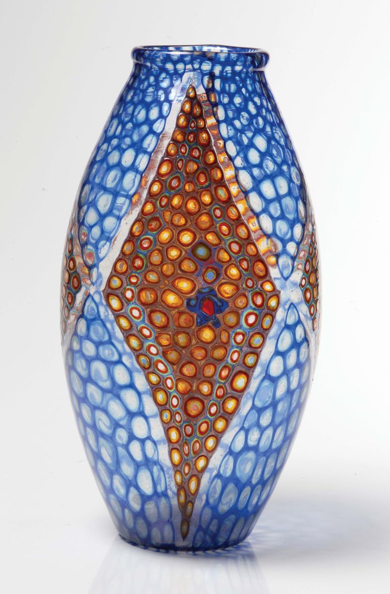 Ercole Barovier Artisti Barovier, Murano, 1924 Ca Vaso Serie Mosaico
