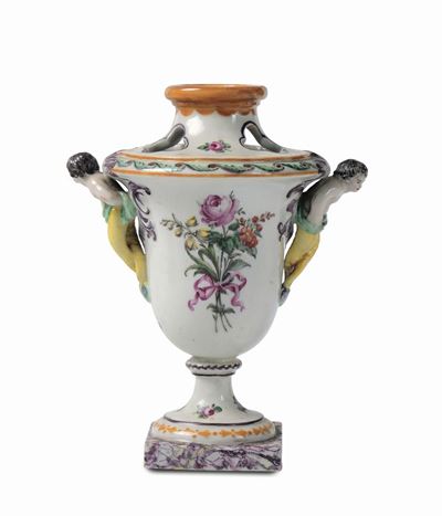 Vaso Pot-pourri Nove, Manifattura Antonibon-parolin, 1790 Circa