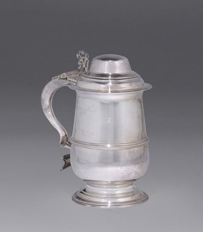 Tankard in Argento, Londra Ultimo Quarto del XVIII Secolo