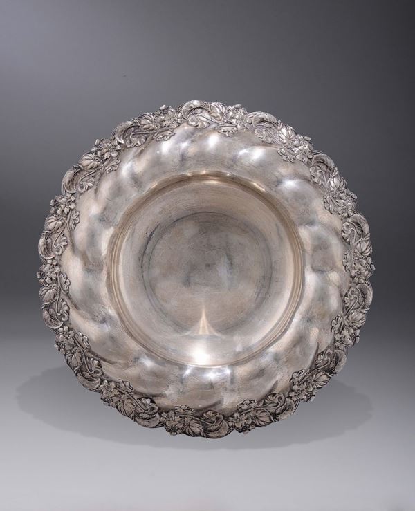 A sterling silver tazza Tiffany, USA, first half of the 20th century