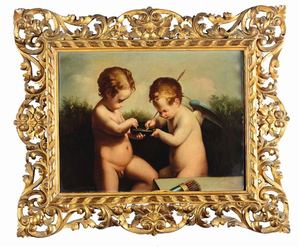 Scuola del XVIII secolo Putti