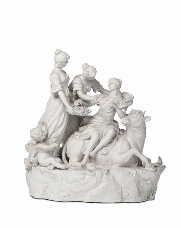 Gruppo in terracotta con figure, Capodimonte