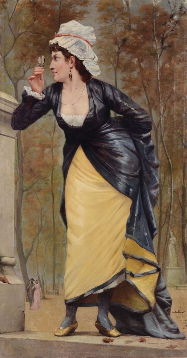 July Aviant (XIX secolo) Figura femminile