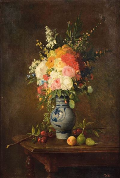 Anonimo del XIX Secolovaso di Fiori