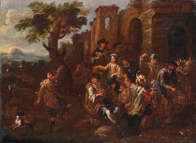 Christian Reder (1656-1729) Attribuito Afesta Campestre