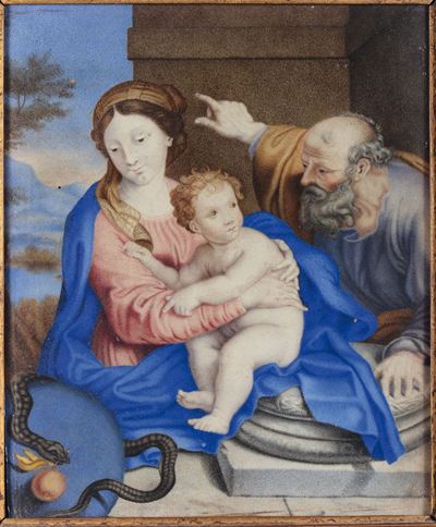 Scuola Romana del XVII Secolosacra Famiglia