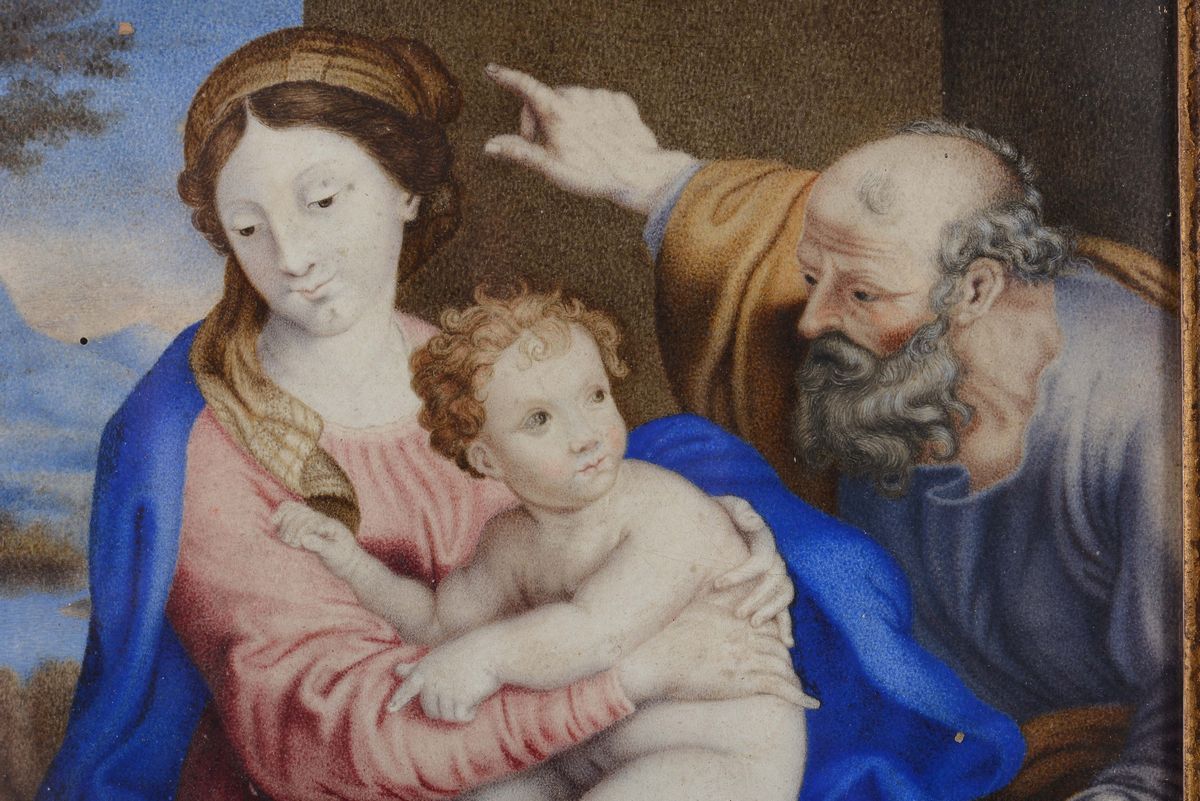 Scuola Romana del XVII Secolosacra Famiglia