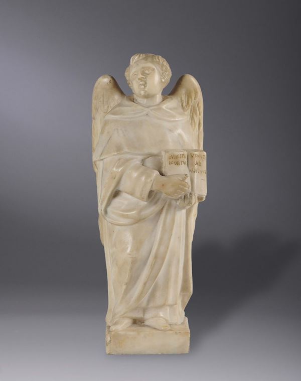 St. Vincent Ferrer, marble sculpture, France, 17th century
