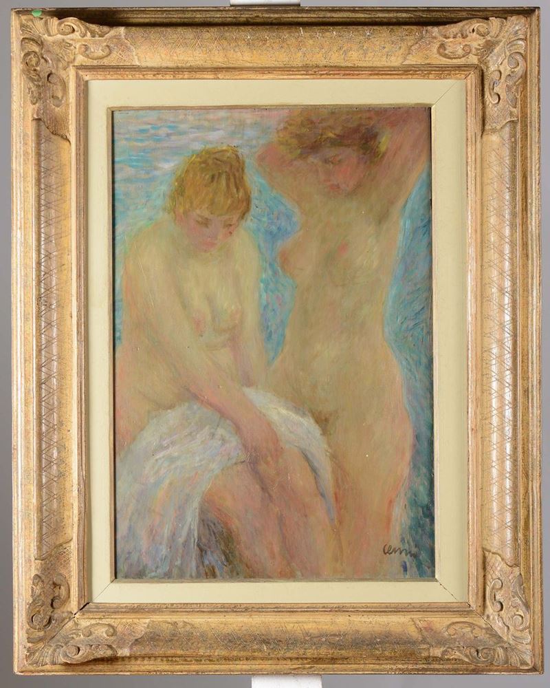 Renato Cenni (1906-1977) Figure femminili  - Auction Paintings Timed Auction - Cambi Casa d'Aste