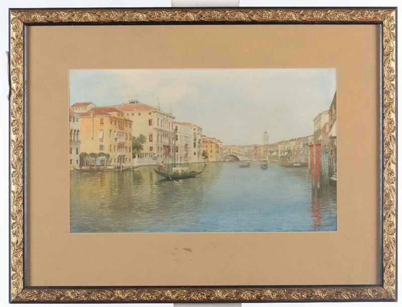 Eugenio Benvenuti (1881-1959) Venezia  - Asta Asta a Tempo Pittura - Cambi Casa d'Aste