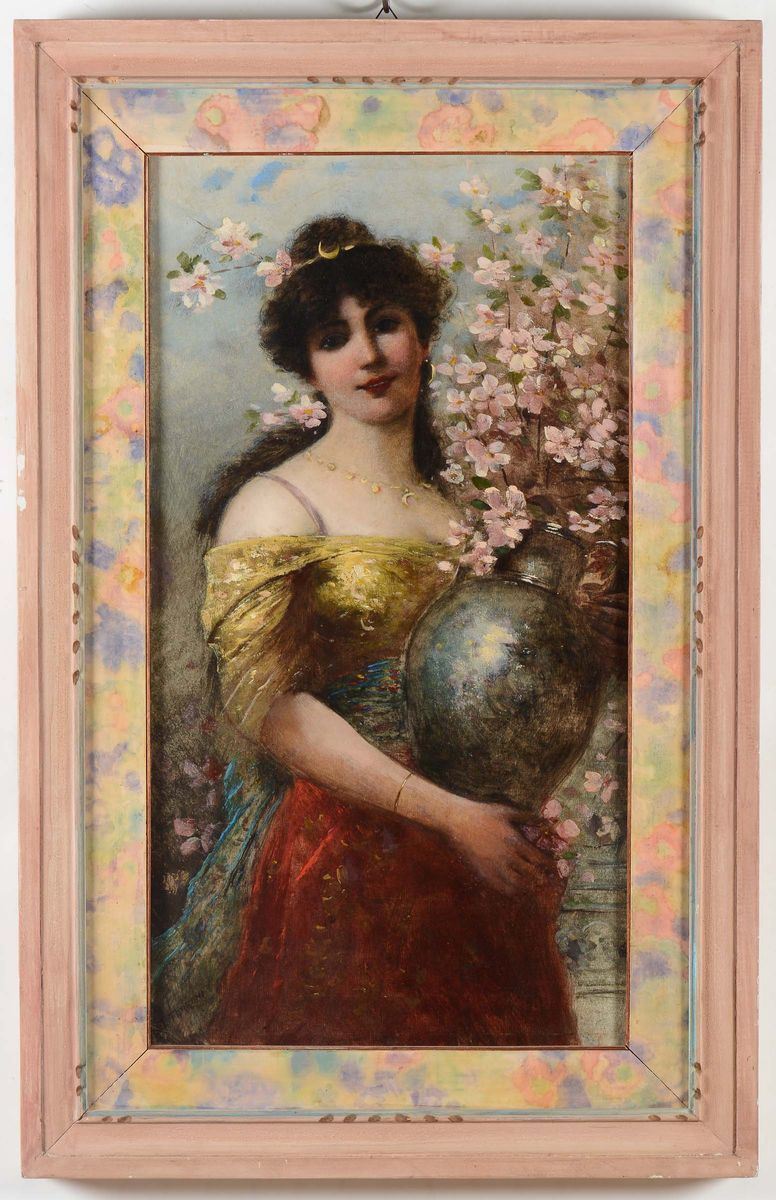 Ferroni, a firma di Selene  - Auction 19th and 20th Century Paintings - Cambi Casa d'Aste