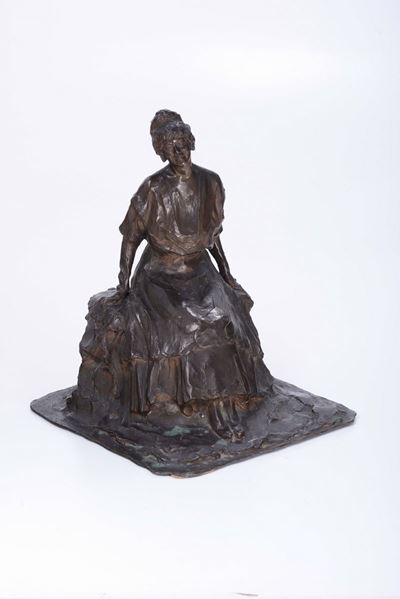 Emilio Sperati (1861-1931)gentildonna Seduta