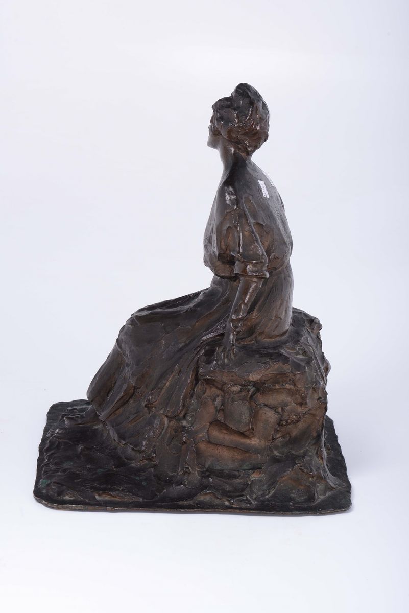 Emilio Sperati (1861-1931)gentildonna Seduta