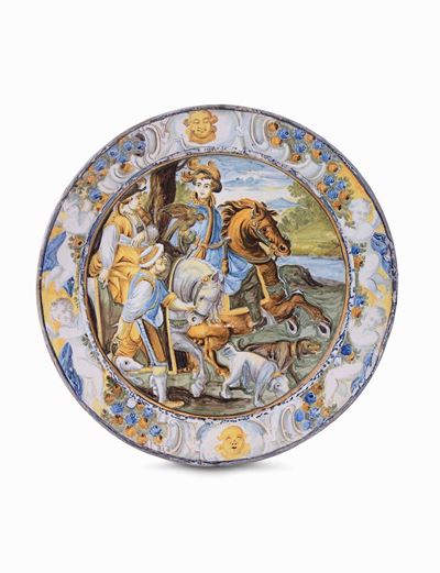 Grande Piatto Castelli, XVIII Secolo