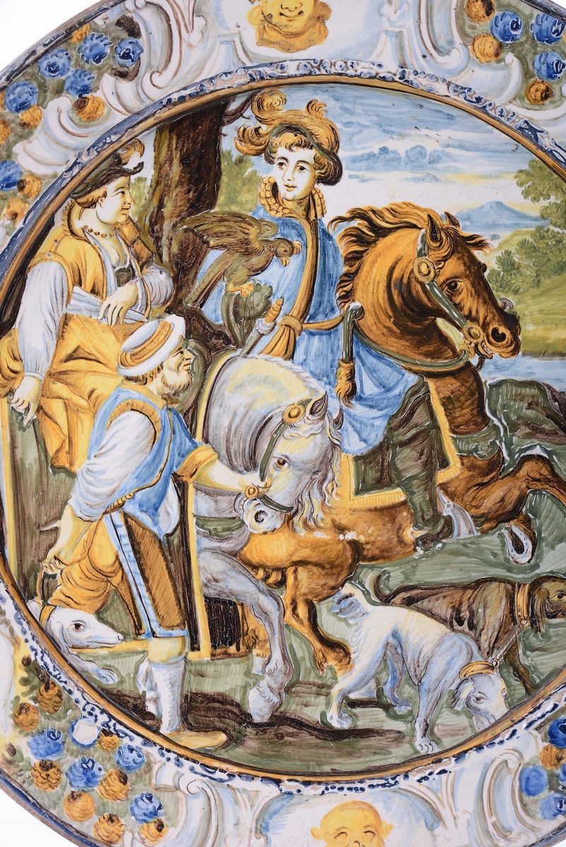 Grande Piatto Castelli, XVIII Secolo