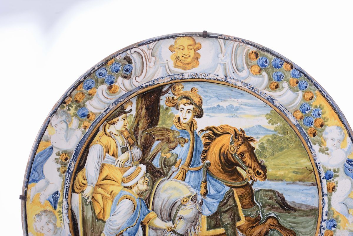 Grande Piatto Castelli, XVIII Secolo