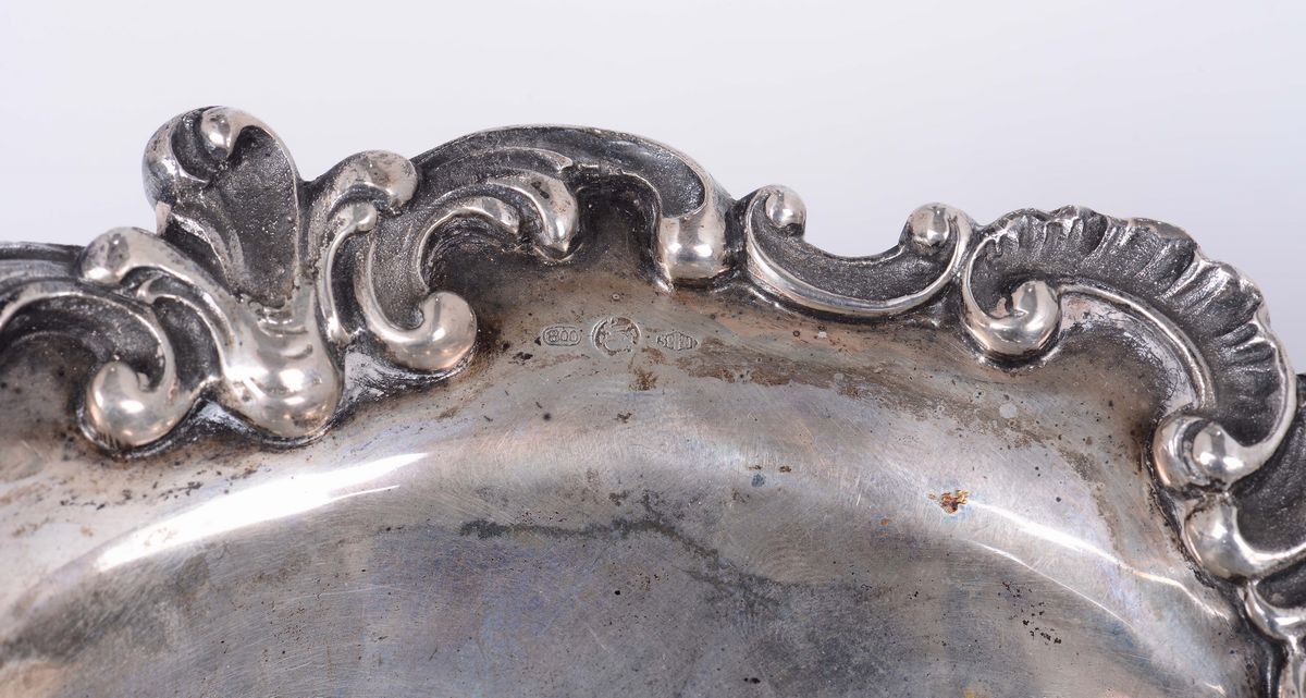 Centrotavola in Argento, XX Secolo