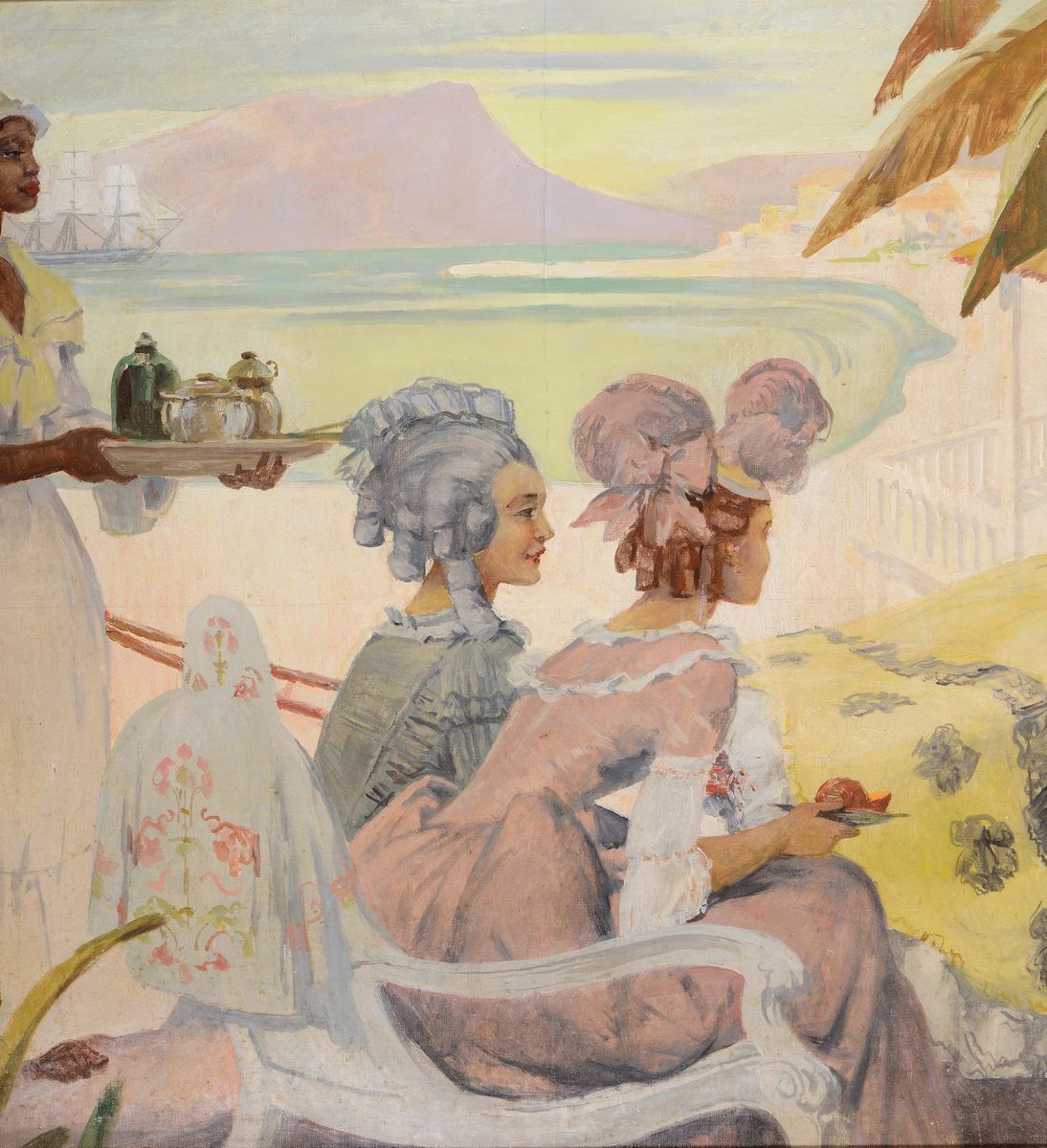 Léo Fontan (1884-1965)allegoria delle Antilles