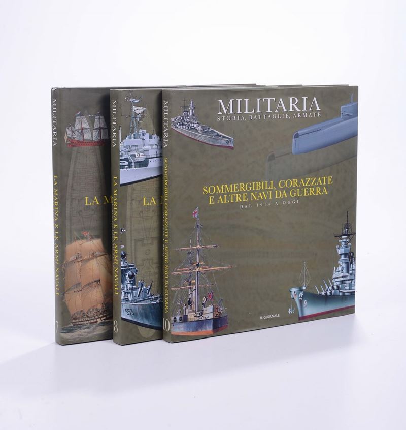 Lotto di tre volumi di Giovanni Santi - Mazzini  - Auction Maritime Art and Scientific Instruments - Cambi Casa d'Aste