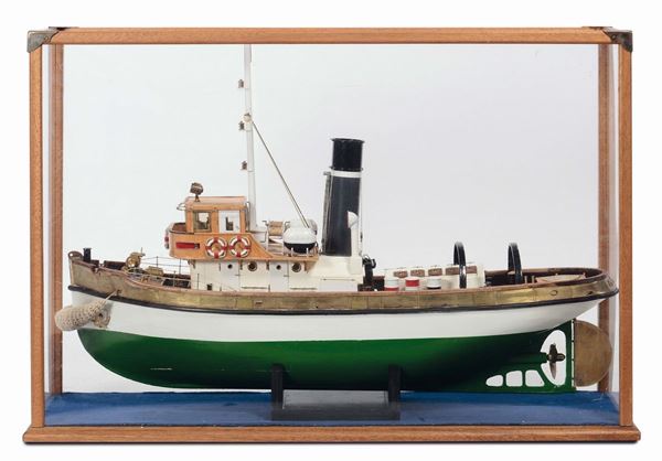 Modello del rimorchiatore Anteo, XX secolo