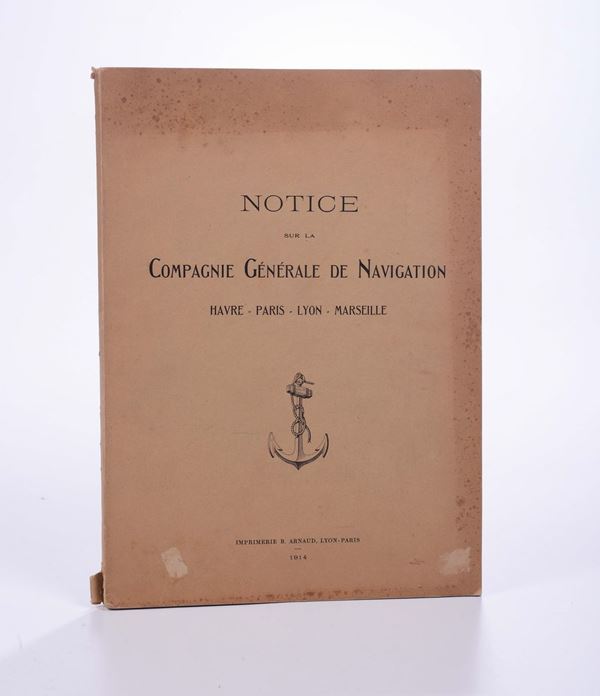 Notice Sur la compagnie generale di navigation, 1914