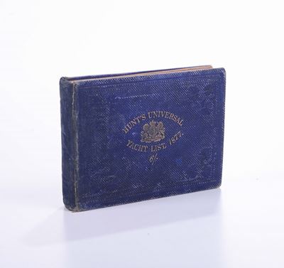 Hunt’s Universalyacht List, 1877