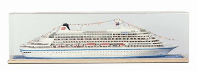 Modello in Scala 1:200 della M/n Royal Viking Sun