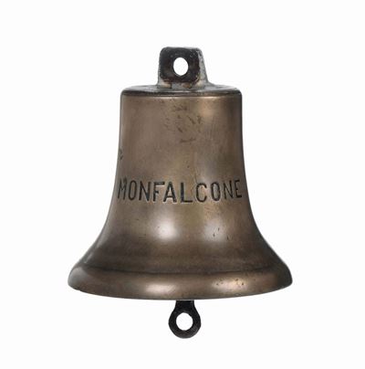 Campana di Bronzo del Piroscafo Monfalcone