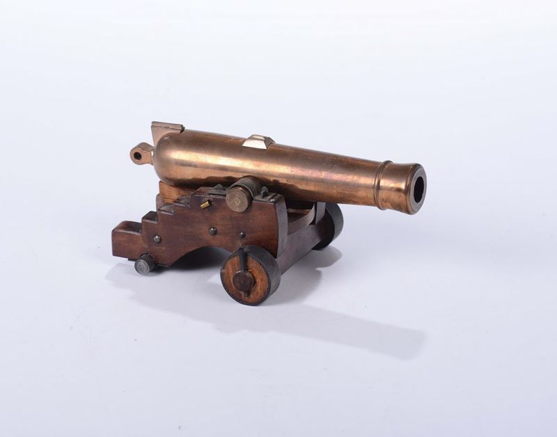 Modello di cannone navale  - Auction Maritime Art and Scientific Instruments - Cambi Casa d'Aste