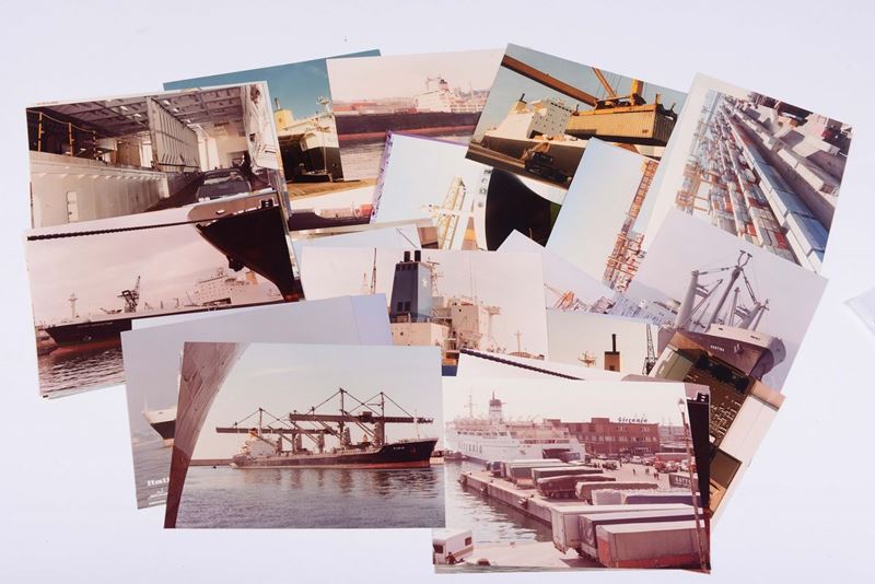 Lotto di 37 foto di navi mercantili  - Auction Maritime Art and Scientific Instruments - Cambi Casa d'Aste