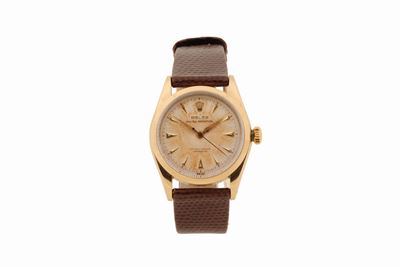 Rolex, Oyster Perpetual, Officially Certified Chronometer,ref.6334, Orologio da Polso, in Oro Gia...
