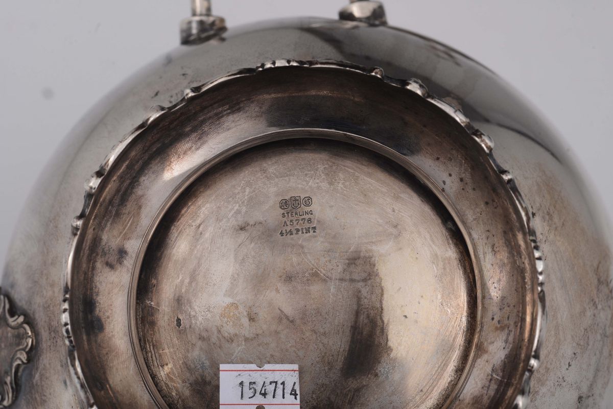 Samovar in Argento Sterling, Ghoram Usa XIX-XIX Secolo