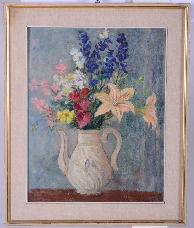 Rodolfo Castagnino (1893-1978) Vaso di Fiori  - Auction Fine Art - Cambi Casa d'Aste