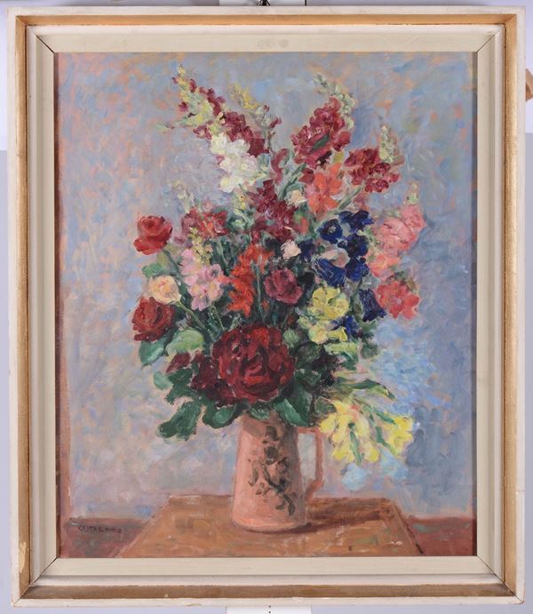 Rodolfo Castagnino (1893-1978) Vaso di fiori