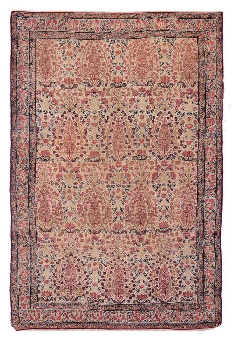 Tappeto persiano Kirman, fine XIX inizio XX secolo  - Auction Fine Art - Cambi Casa d'Aste