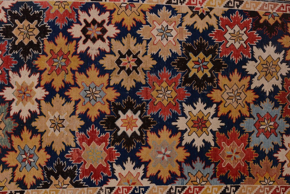 Tappeto Caucasico Shirvan Kuba Fine XIX Secolo