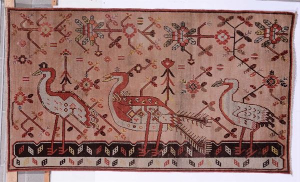 Tappeto cinese Pautou, inizio XX secolo