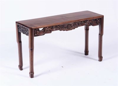 Tavolino in Legno di Homu, Cina, Dinastia Qing, XIX Secolo