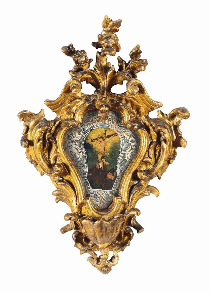 Scuola del XVIII secolo Crocifissione  - Asta Antiquariato - Cambi Casa d'Aste