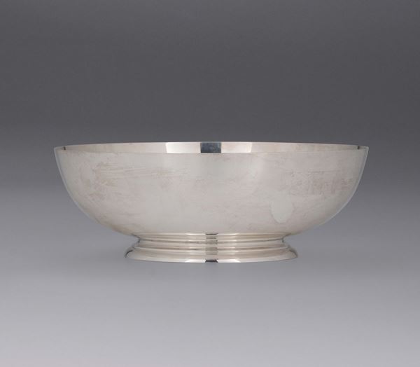 A pair of sterling silver bowls, Tiffany, USA, second half of the 20th century