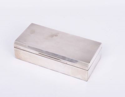 Scatola Porta Sigarette in Argento, Londra 1906