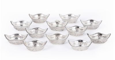 Dodici Saliere in Argento, Usa XIX-XX Secolo